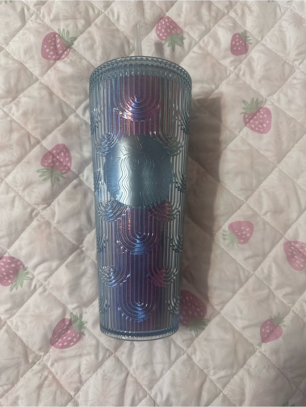 Starbucks 2022 Mermaid Iridescent Scale Tumbler- Venti